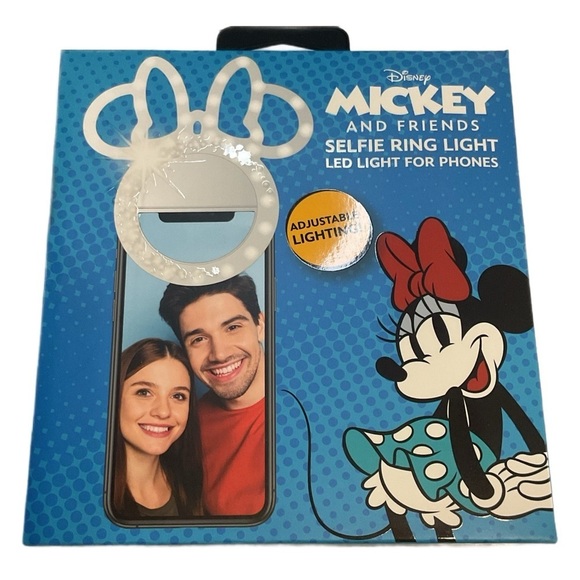 Disney Minnie Mouse Selfie Ring Light Phone